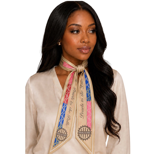 Pearls to the Polls -Pink Multi