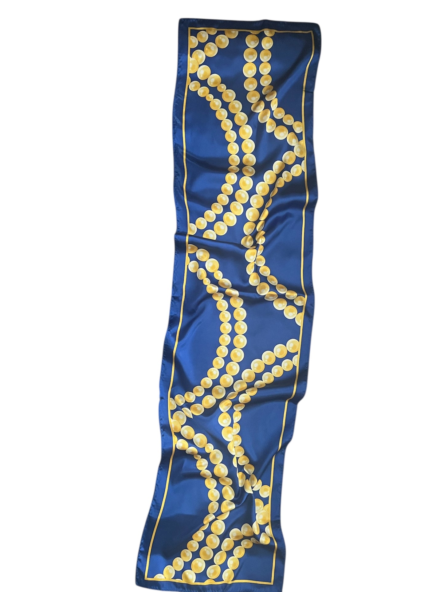 The Pearl Legacy Stole – Royal Blue