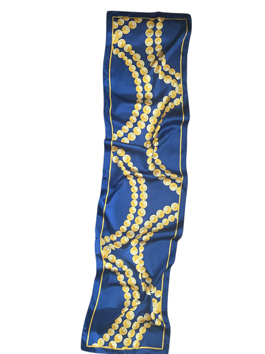 The Pearl Legacy Stole – Royal Blue