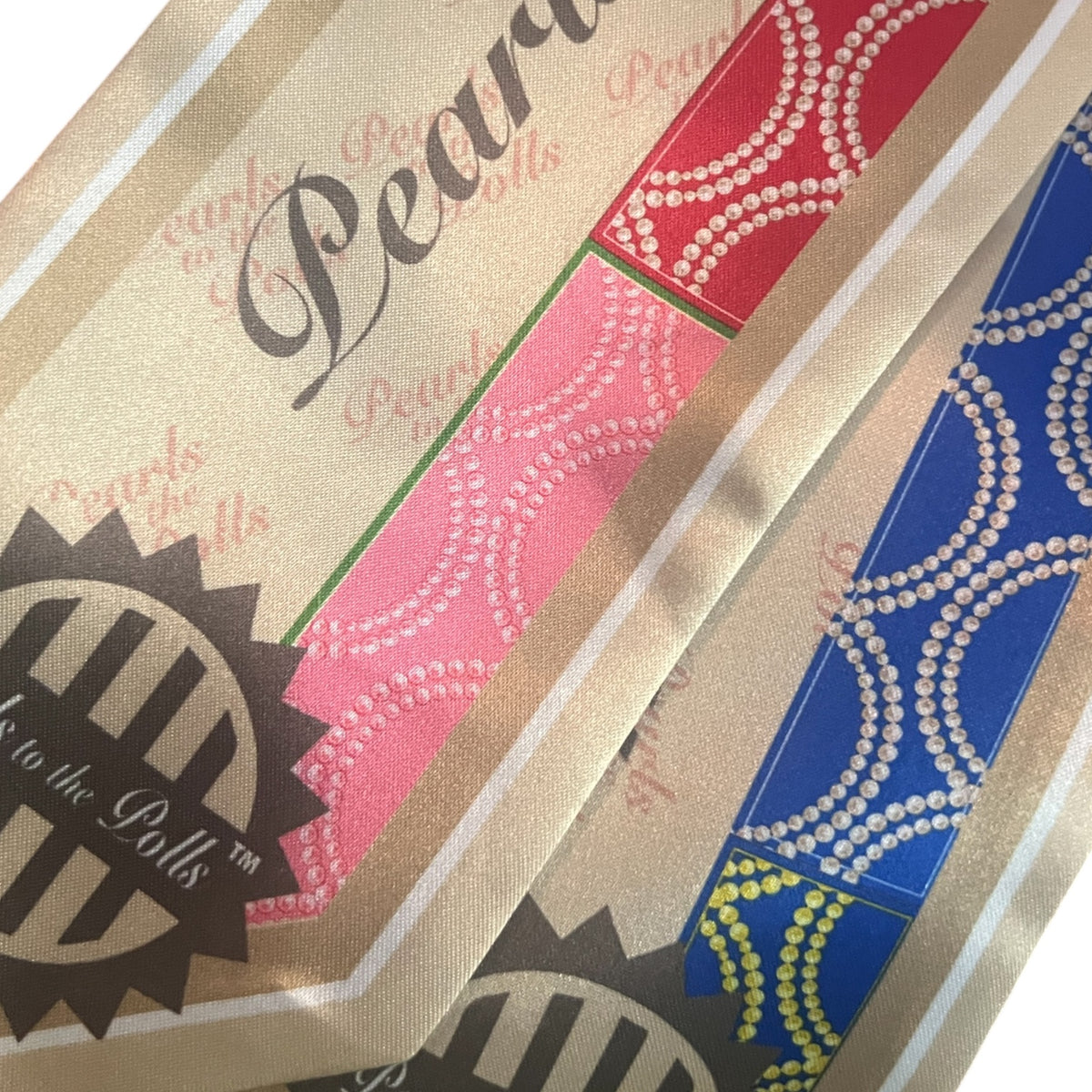 Pearls to the Polls -Pink Multi