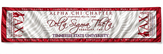 The Alpha Chi Chapter Scarf & Twilly Bundle