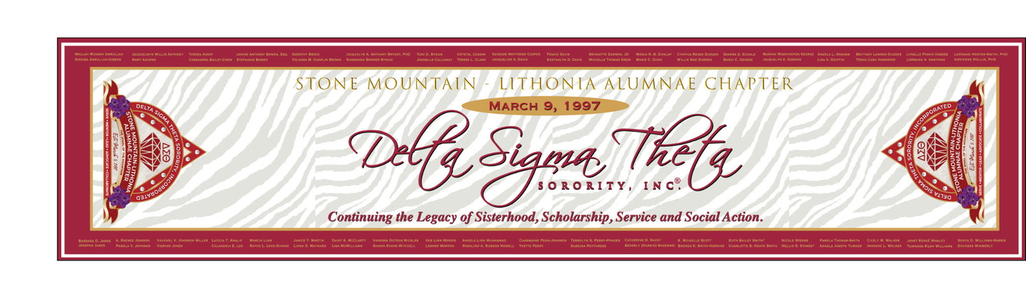 2026 Stone Mountain -Lithonia scarf set