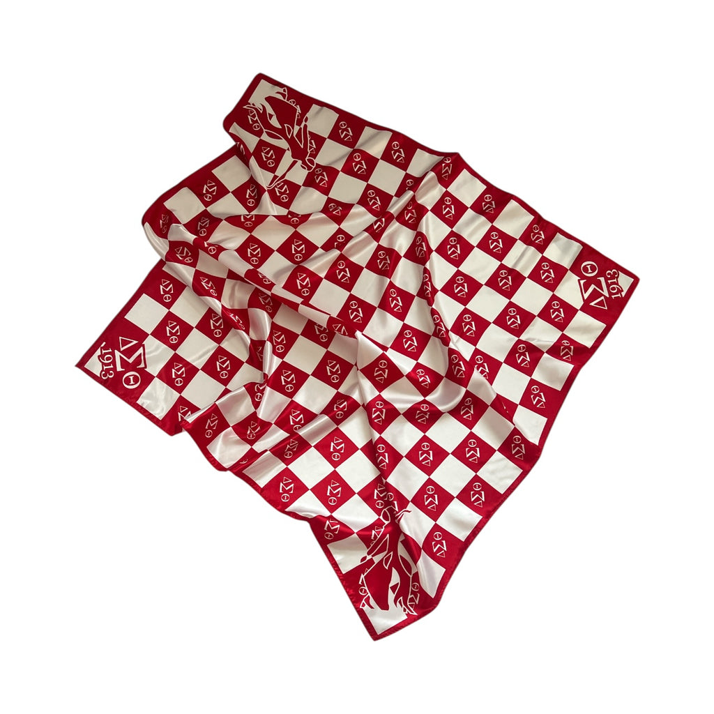 The DST Checkmate Square Scarf (LUXE)