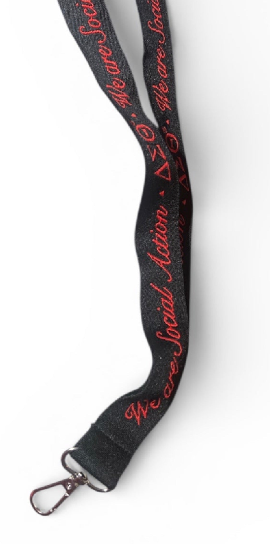 DST We are Social Change Lanyard