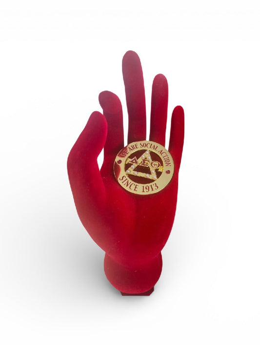 We Are Social Change DST Brooche (Gold)