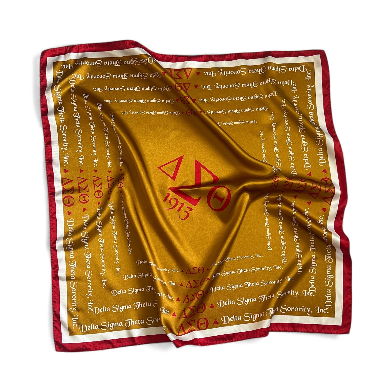 The DST Golden Soror Square Scarf Bundle