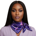 The Violets & Pearls Stole Scarf