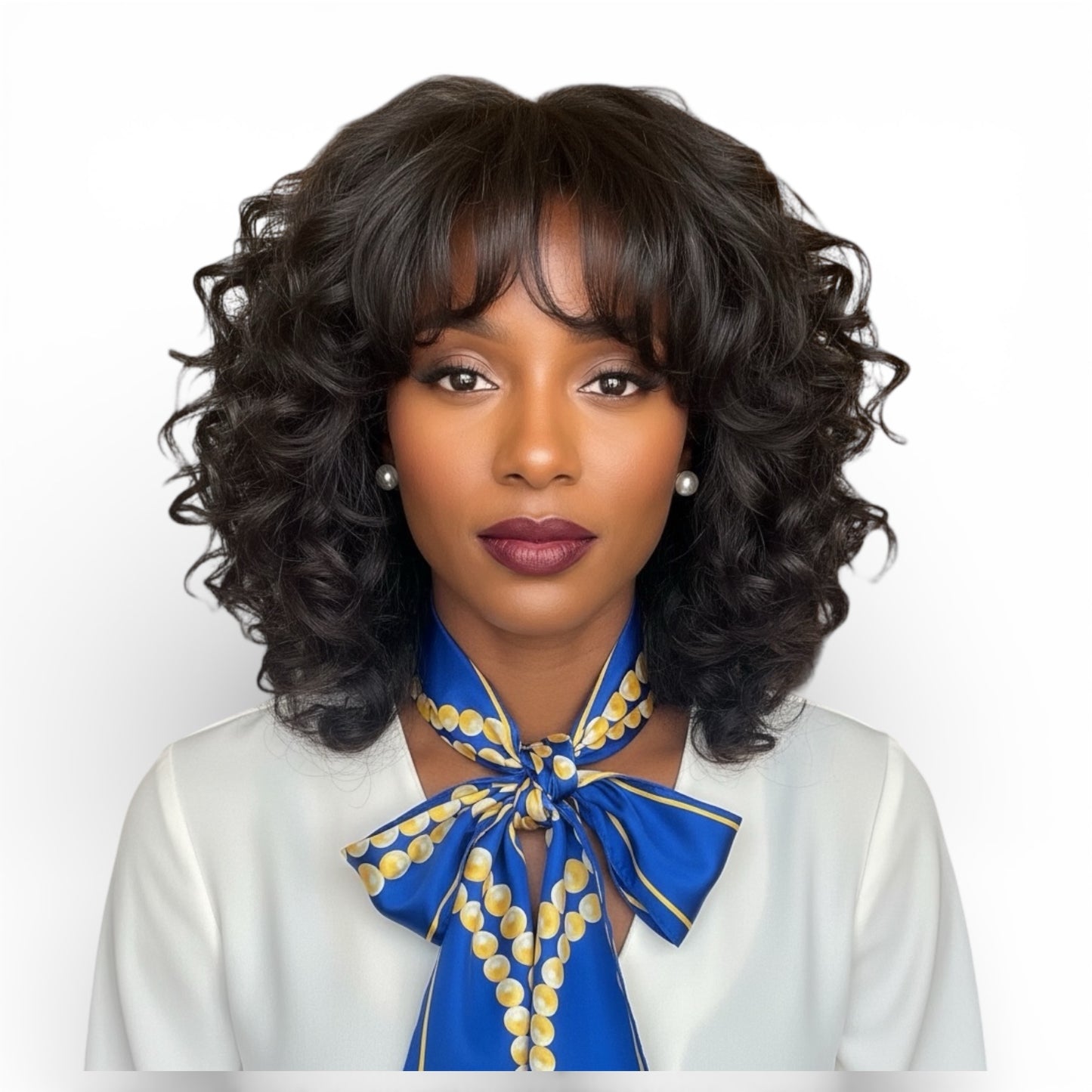 The Pearl Legacy Stole – Royal Blue