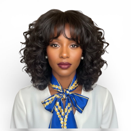 The Pearl Legacy Stole – Royal Blue