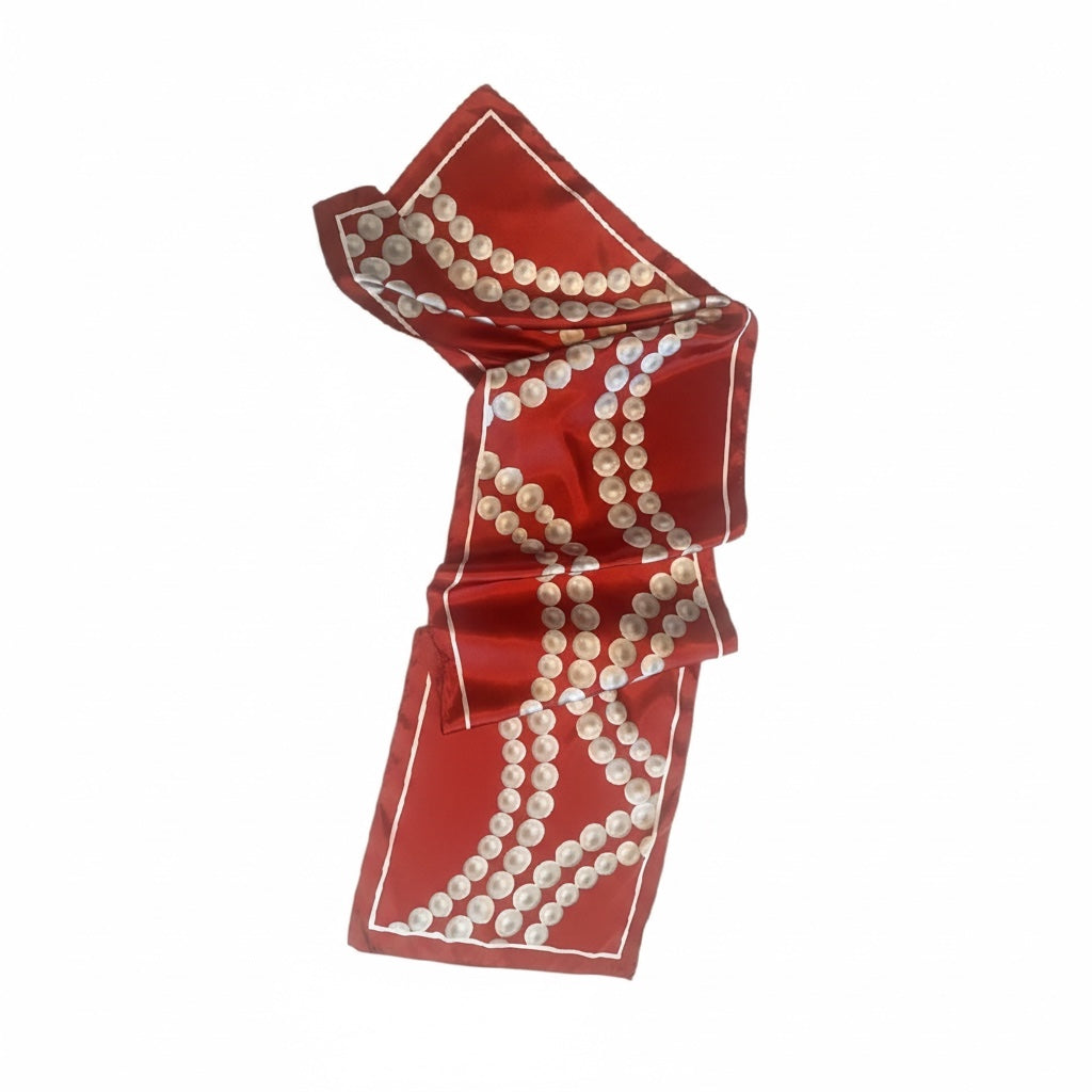 The Pearl Legacy Stole – Crimson Pearl