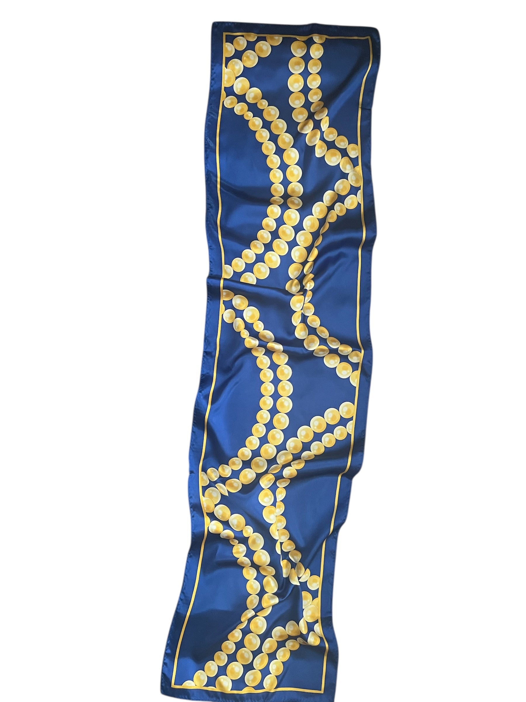 The Pearl Legacy Stole – Royal Blue