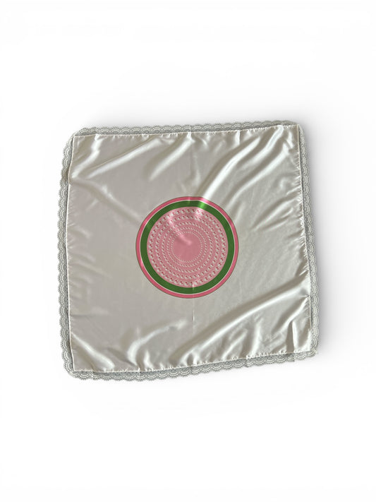 The Pink Pearl Lap Scarf