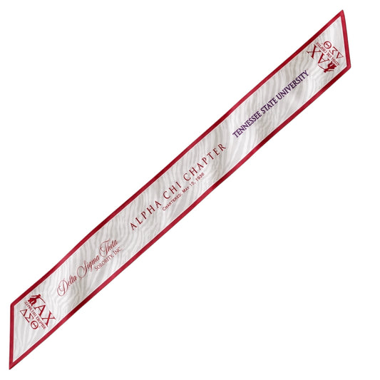 The Alpha Chi Chapter Scarf & Twilly Bundle