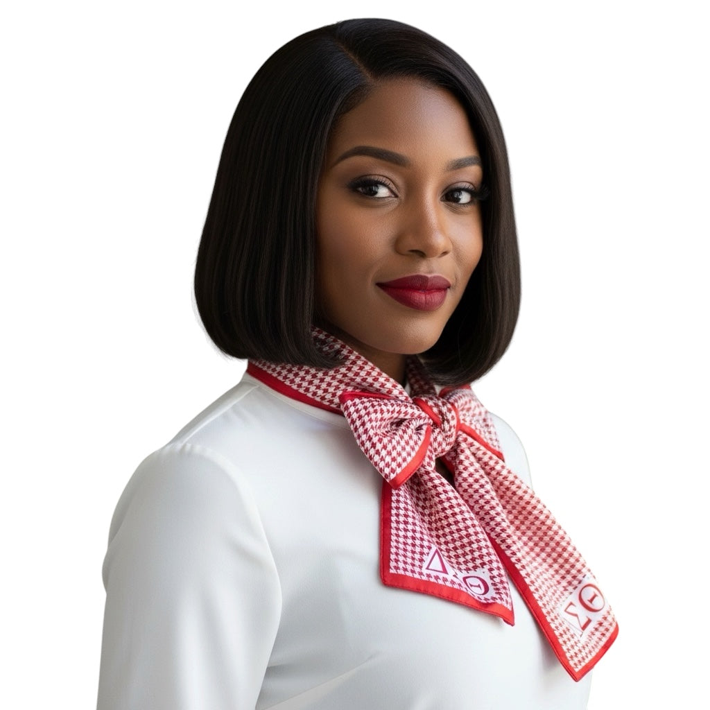 The DST Houndstooth Stole Scarf