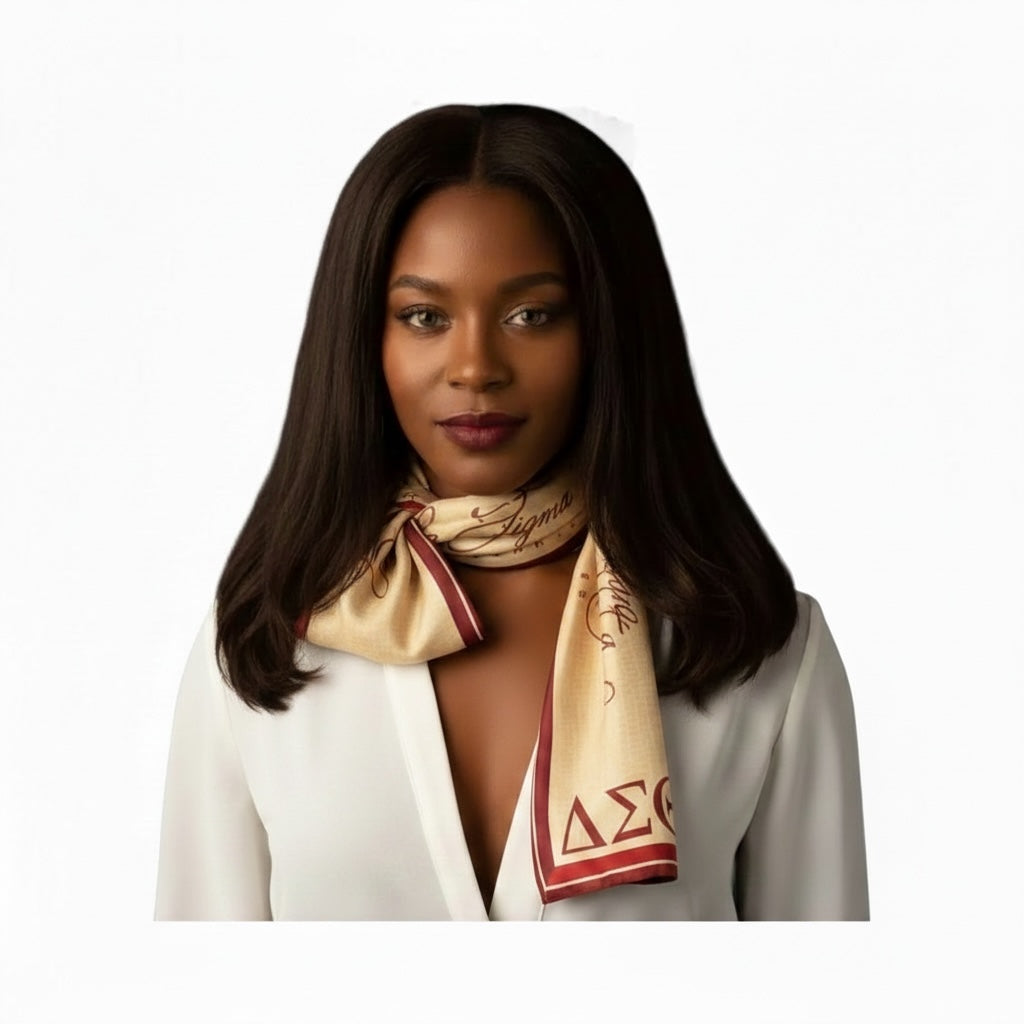 The Crimson Signature Stole Scarf — 1913 Edition