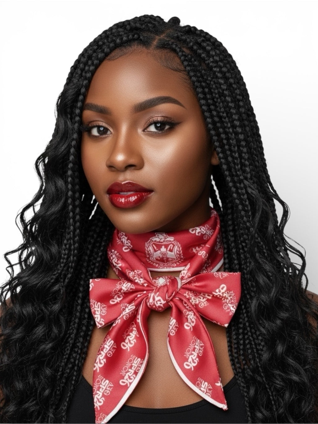 DST Soror SPR26 Stole Scarf                                                        **Bulk pricing available**